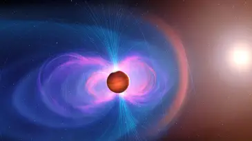 Descubren un exoplaneta con uno de los campos magnéticos más potentes jamás detectados
